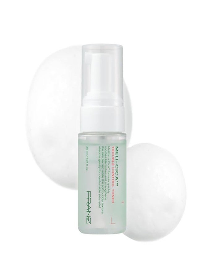 FRANZ Soothing Bubble Toner | Korean Skincare Acne Toner with CICA & Melittin | Calming & Redness Relief Formula | pH 6.0~6.5 Balancing & Oil Control for Sensitive, Acne-Prone Skin - Image 1